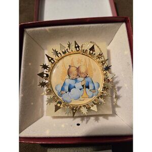 The Hummel Gold Christmas Ornament Collection 24K Papers Praise To God